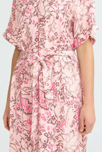 Load image into Gallery viewer, Pink Floral Pattern Dress- Fransa