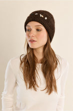 Load image into Gallery viewer, Ladies Knitted Hat Chocolate - Molly Bracken