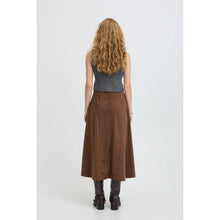 Load image into Gallery viewer, Brown long skirt - B. Young