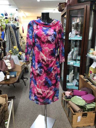 V337 - Dress - Garnet - Via Veneto