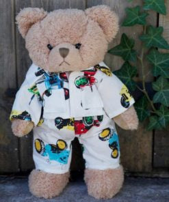 Teddy Bear with Tractor Pj’s - Powell Craft