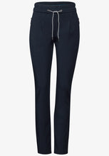 Load image into Gallery viewer, 378180 - Navy Tracey Joggers - Cecil