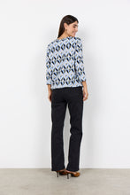 Load image into Gallery viewer, Blue Pattern Top - Soya Concept