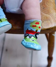 Load image into Gallery viewer, Tractor Slipper Socks - Powell Craft