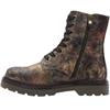Load image into Gallery viewer, Justina Bronze Print Laced/Zip Ankle Boot- Heavenly Feet