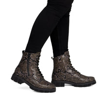 Load image into Gallery viewer, Snake Print Boot - Remonte