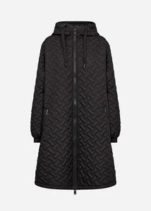 Black Quilted Jacket - Soya Concept