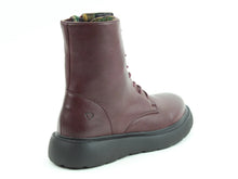 Load image into Gallery viewer, Fern Lace-Up Boot - Burgundy - Heavenly Feet