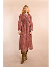 Load image into Gallery viewer, 1550 - Dark Red Mona Dress - Molly Bracken