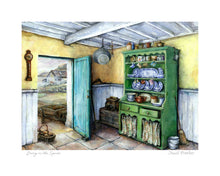 Load image into Gallery viewer, Bring In The Spuds Large White Frame Art