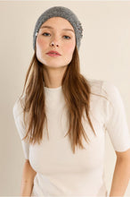 Load image into Gallery viewer, Ladies Knitted Hat Dark Grey - Molly Bracken