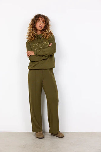 Dark Olive Hoodie - Soya Concept