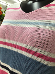 121601 - Strip Print Pullover - Rabe