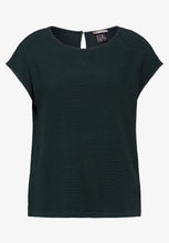 Load image into Gallery viewer, 321951- Hunter Green T-shirt - Street One