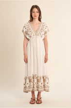 Load image into Gallery viewer, Long Embroidered Dress - Molly Bracken