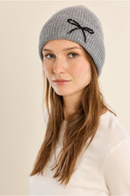 Load image into Gallery viewer, Ladies Knitted Hat Ash Dark Grey - Molly Bracken