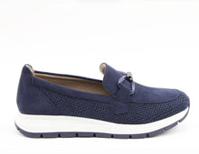 Load image into Gallery viewer, Ciara - Navy Loafer - Heavenly Feet