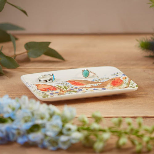 7RF107 Langs - Robin Trinket Dish