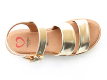 Load image into Gallery viewer, Fleur - Tan/Gold/White Sandal - Heavenly Feet