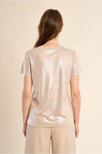 Load image into Gallery viewer, Iridescent Beige T shirt - Molly Bracken