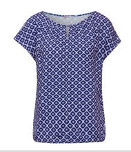 Load image into Gallery viewer, 321676 - Blue Print T-Shirt - Street One
