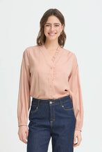 Load image into Gallery viewer, Rose Frill Blouse - Fransa