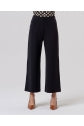 Load image into Gallery viewer, Black Wide Leg Trousers - Surkana