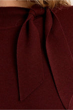 Load image into Gallery viewer, Dark Red Knitted Sweater - Molly Bracken