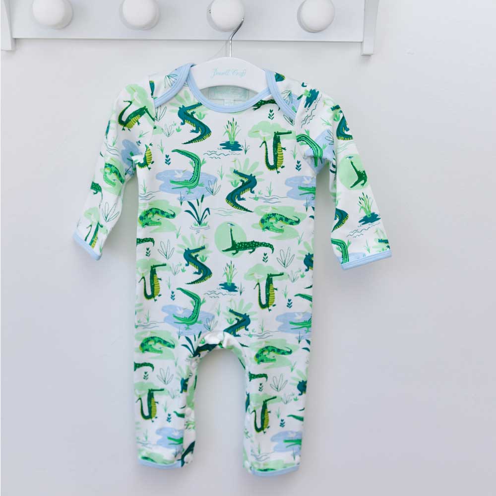 Crocodile Print Jumpsuit- Powell Craft