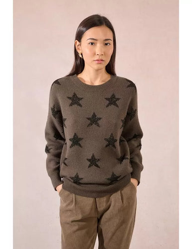 Glitter Star Sweater - Molly Bracken