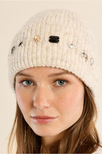 Load image into Gallery viewer, Ladies Knitted Hat Cream - Molly Bracken