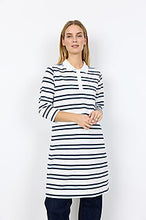 Load image into Gallery viewer, Navy Stripe Dress - Soya Concept