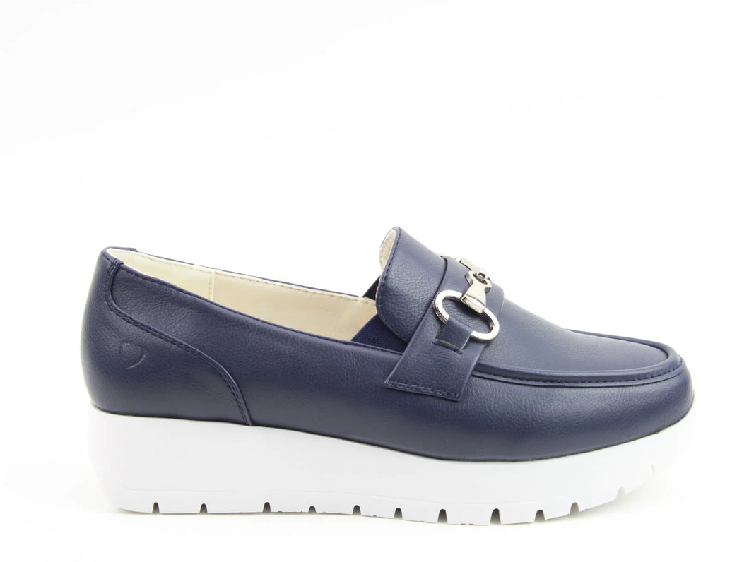 Dove Loafer Shoe - Navy - Heavenly Feet