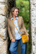 Load image into Gallery viewer, TK10649- Pup Hand Bag- Mustard - Tinnakeenly Leathers