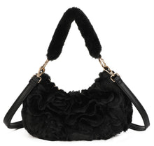 Load image into Gallery viewer, Fur Mix Shoulder Bag