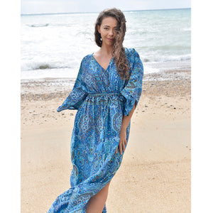 DRV724- Alanna Batwing Dress - Powell Craft