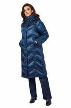 Load image into Gallery viewer, Cobalt Blue Long Down Coat
