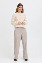 Load image into Gallery viewer, Jumper with Lace Detail on Neck - Fransa