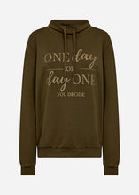 Load image into Gallery viewer, Dark Olive Hoodie - Soya Concept