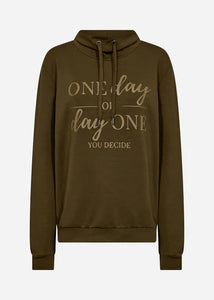 Dark Olive Hoodie - Soya Concept