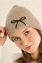 Load image into Gallery viewer, Ladies Knitted Hat Beige - Molly Bracken