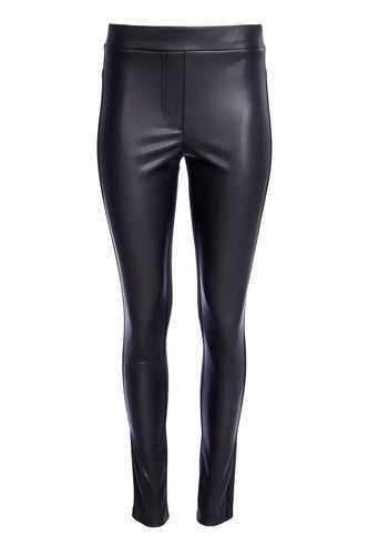 Leatherette Leggings  - Naya