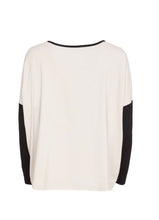 Load image into Gallery viewer, 24277- Placement print top with contrast sleeve- Naya