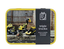 Load image into Gallery viewer, 101295 - Gift in a Tin Triple Trucks - Apples to Pear - Widdop and Co.