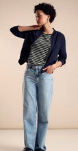 Load image into Gallery viewer, 321782- Knitted T-Shirt- Black &amp; White- Street One