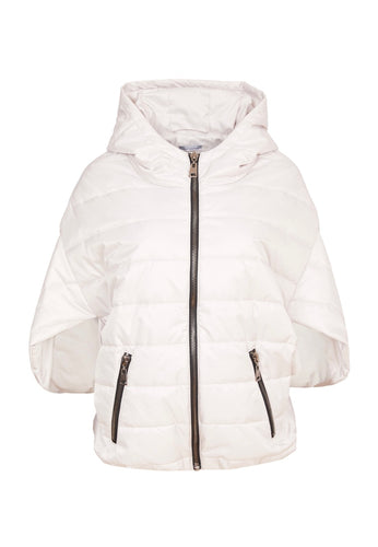 24180- Padded Short Jacket- Sand- Naya