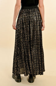 1722 - Iridescent Pleated Skirt - Molly Bracken