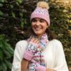 Load image into Gallery viewer, 04263 - Carla Bobble Hat - Pink - Forever England