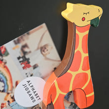 Load image into Gallery viewer, Girraffe Magnet - Alphabet Jigsaw