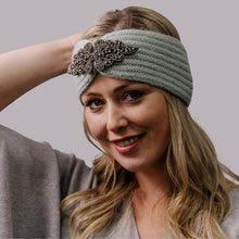 Load image into Gallery viewer, 6017608 - Green Beaded Detailed Headband - Zelly